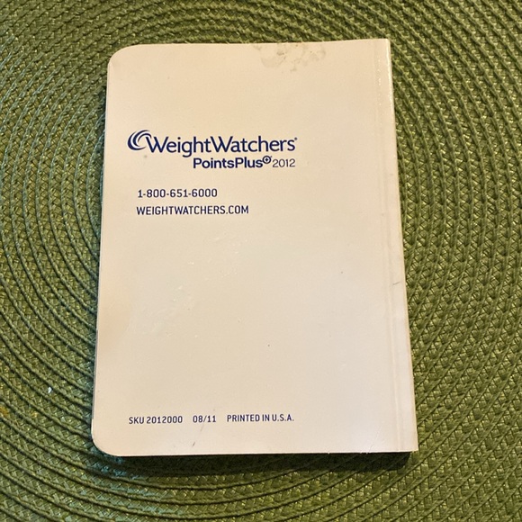 Weight watchers points +2012 pocket guide, 162 pages - Picture 2 of 4